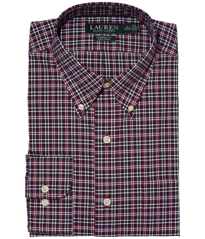 Lauren Ralph Lauren - Non Iron Classic Fit Dress Shirt