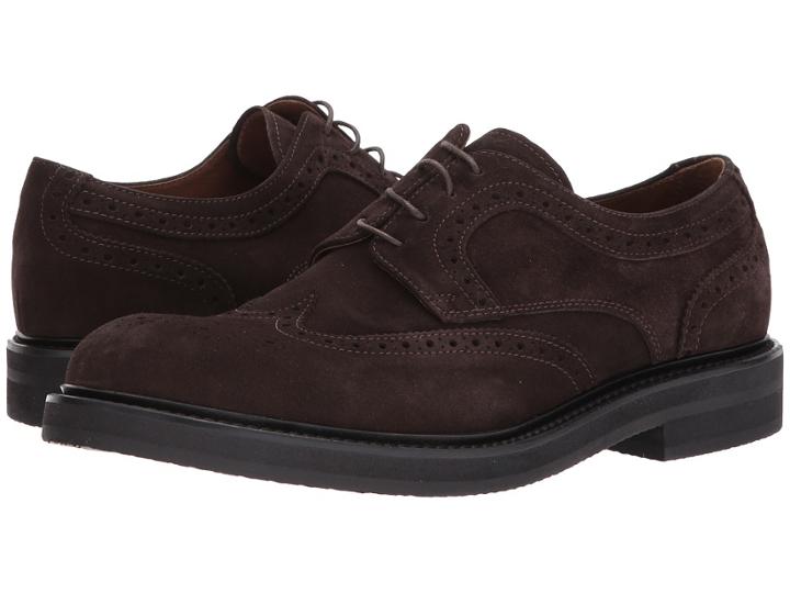 Eleventy - Suede Wingtip Lace-up