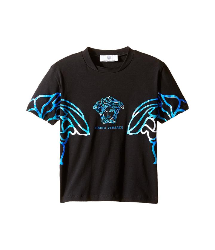 Versace Kids - Short Sleeve Multicolored Medusa T-shirt