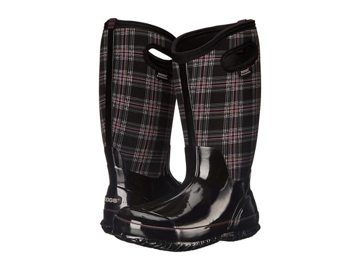 Bogs - Classic Winter Plaid Tall Wide Calf Boot