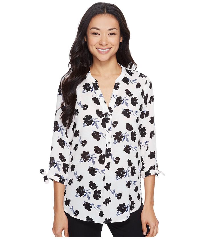 Ivanka Trump - Printed Floral Georgette Blouse