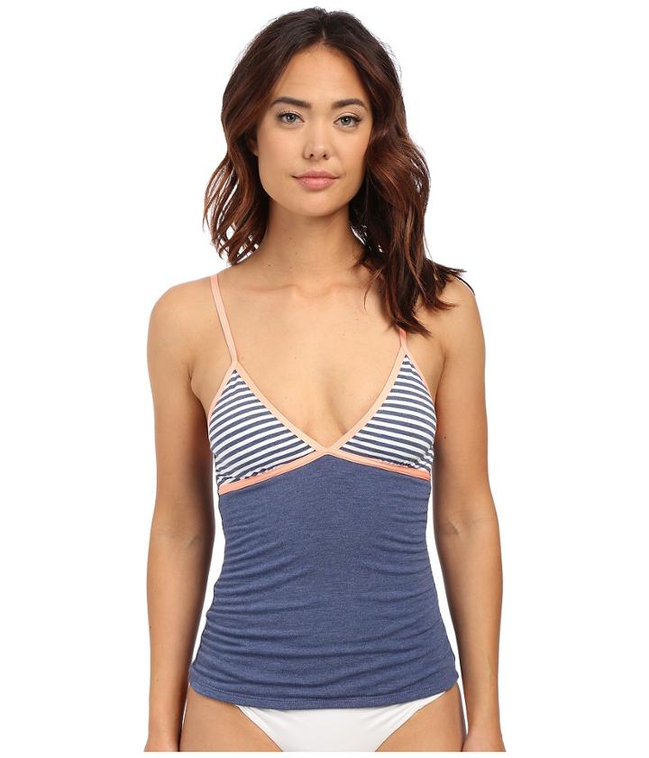 Splendid - Malibu Stripe Rem Soft Cup Tankini