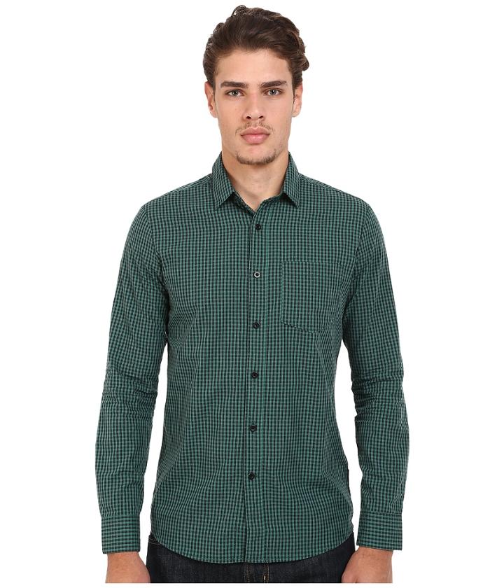 Volcom - Everett Mini Check Long Sleeve Woven