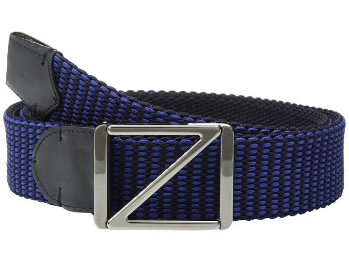 Z Zegna - 40mm Woven Leather Belt Btrey9