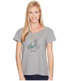 Life Is Good - Heart Basket Breezy Tee