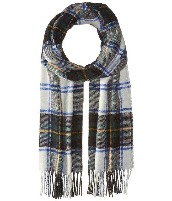 Scotch &amp; Soda - Classic Scarf In Brushed Quality With Check Pattern