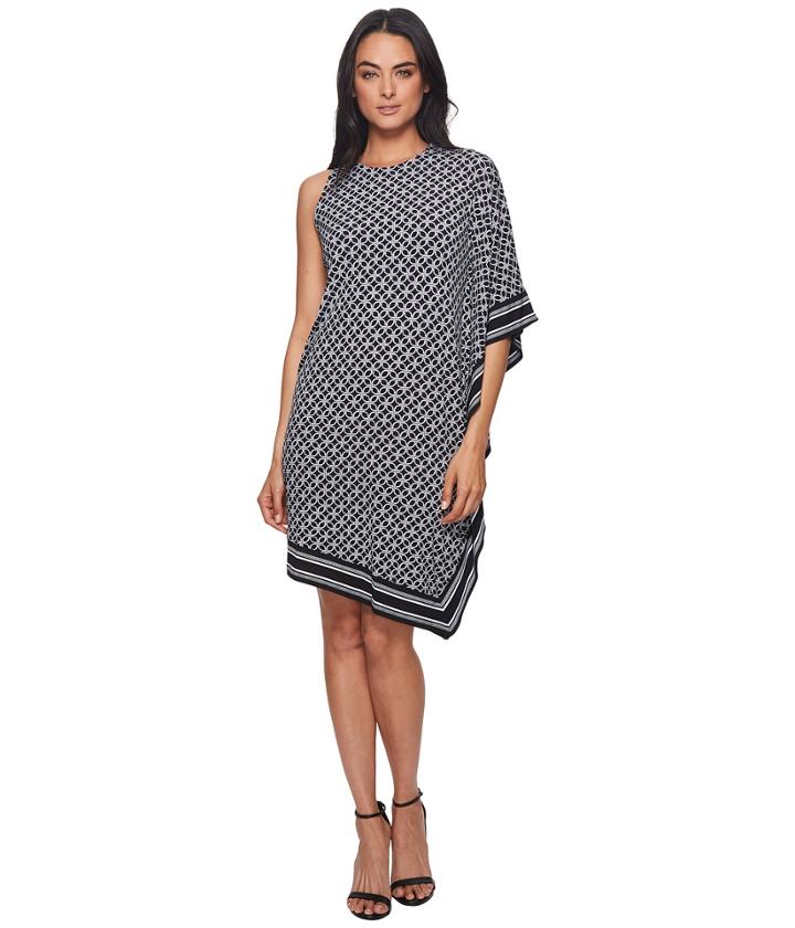 Michael Michael Kors - Asymmetrical Rope Border Dress