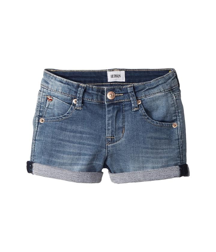 Hudson Kids - 2 1/2 Roll Cuff Shorts - French Terry In Memory