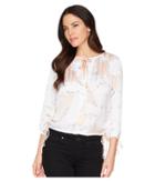 Kenneth Cole New York - 3/4 Sleeve Triple Tie Top