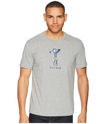 Life Is Good - Classic Golf Crusher Tee