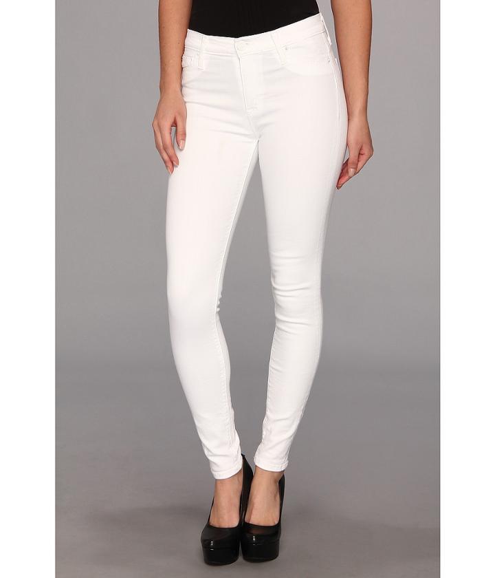 Hudson - Nico Mid-rise Super Skinny In White