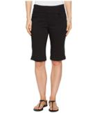 Fdj French Dressing Jeans - D-lux Denim Pull-on Bermuda In Ebony