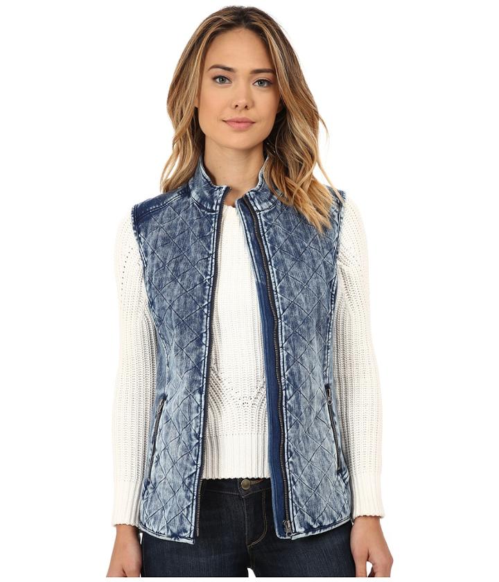 Liverpool - Quilted Powerflex Denim Vest