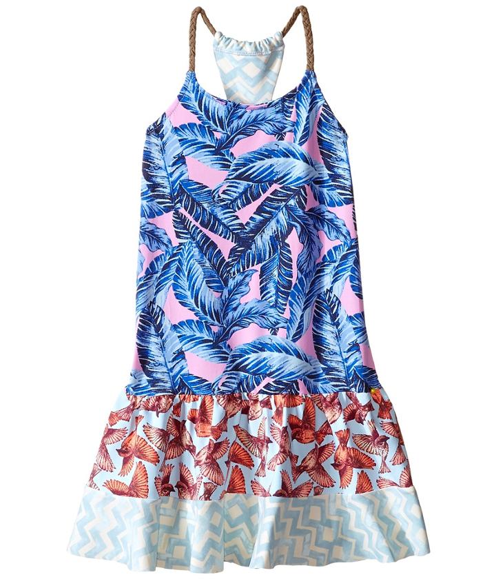 Maaji Kids - Louvre Jardin Tiered Ruffle Cover-up Dress