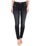 J Brand - Emma Mid-rise Super Skinny W/ Exposed Front Zipper In Reserved