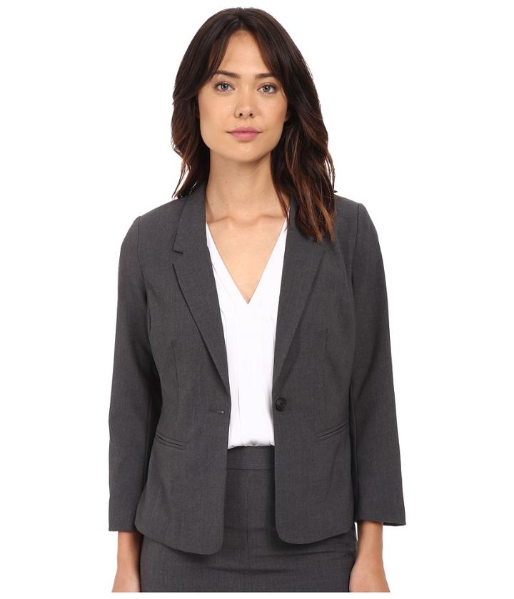 Kensie - Heather Stretch Crepe Blazer Ks2k2s54