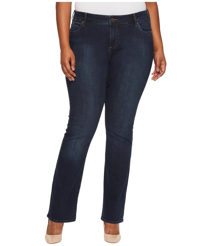 Kut From The Kloth - Plus Size Natalie High-rise Bootcut In Beneficial/euro Base Wash