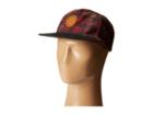 San Diego Hat Company - Sdh3014 Plaid Crown Corduroy Flat Bill Snapback Hat