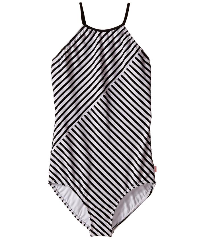 Seafolly Kids - Tropical Splice High Neck Tank Top