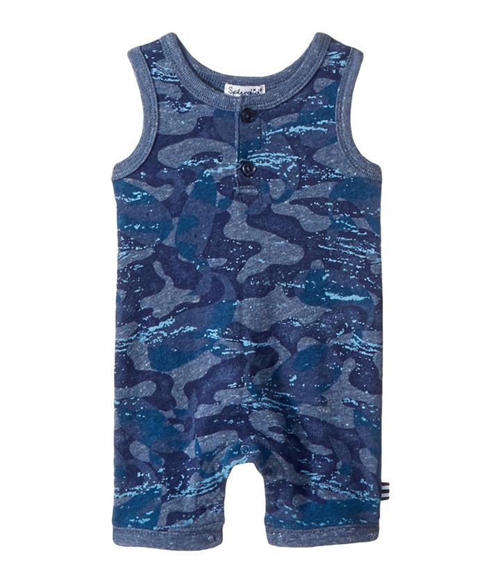 Splendid Littles - Whale Camo One-piece