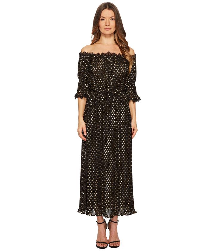 The Kooples - Long Polka-dot Print Dress