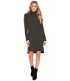 Heather - Ava Rib T-neck Dress