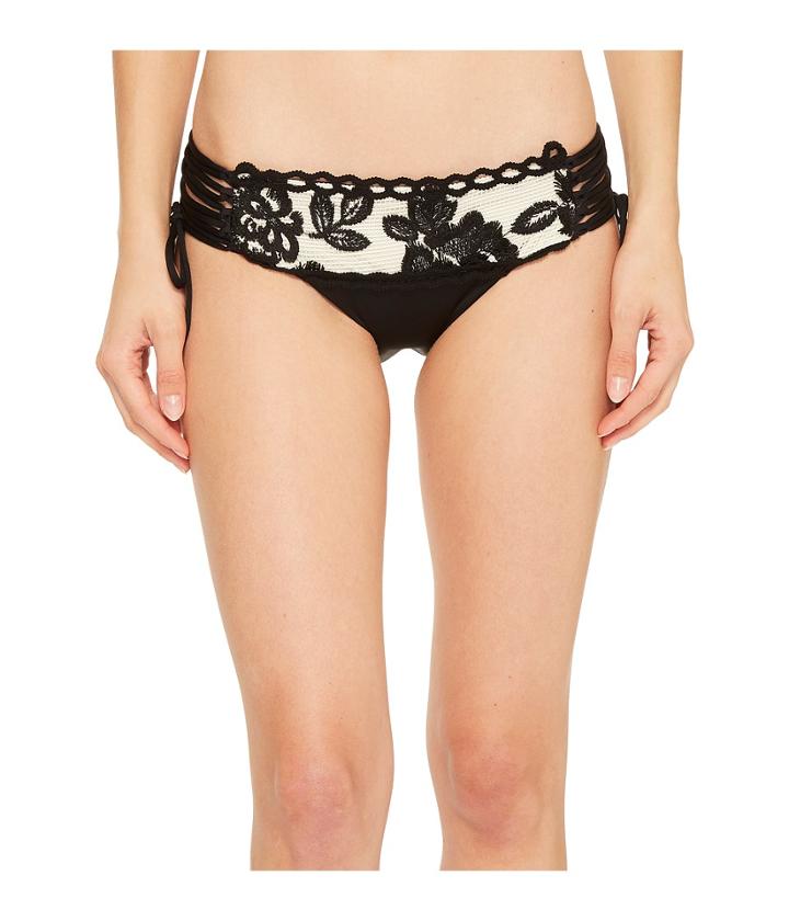 Isabella Rose - Queen Of Hearts Lace-up Maui Bikini Bottom