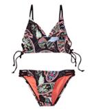 Hobie Kids - Part Your Swirl Lace Side Midkini And Strappy Hipster