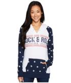 Rock And Roll Cowgirl - Long Sleeve Pullover Hoodie 48h3536