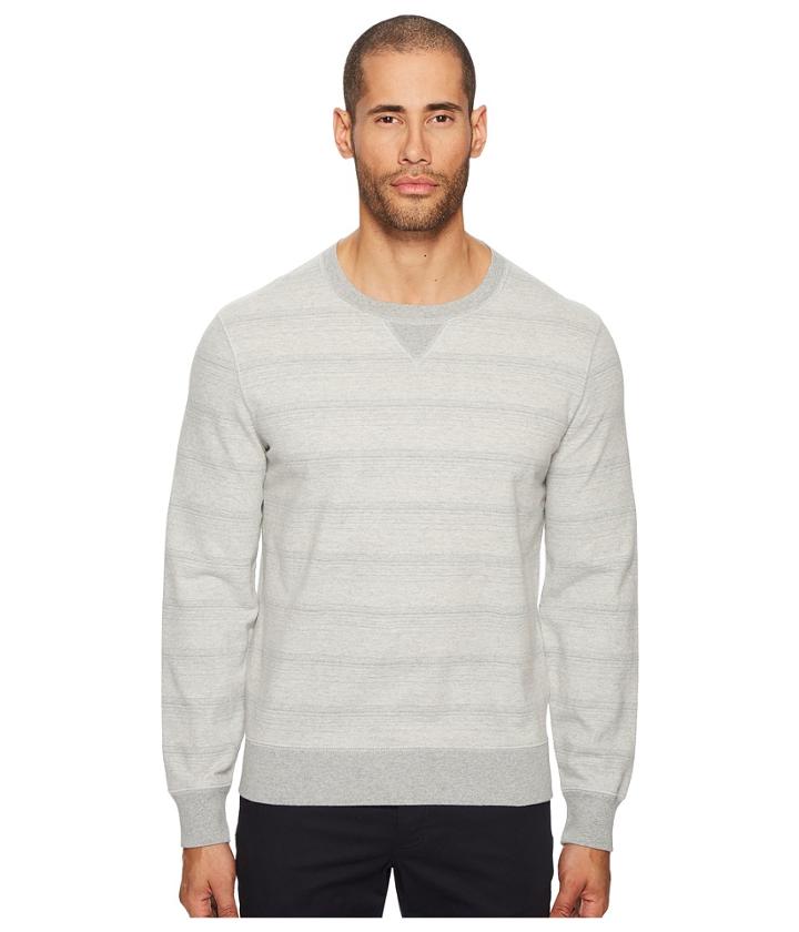Billy Reid - Striped Crew Neck Sweatshirt
