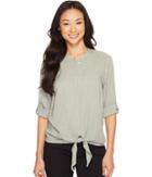 Lilla P - Tie Front Blouse