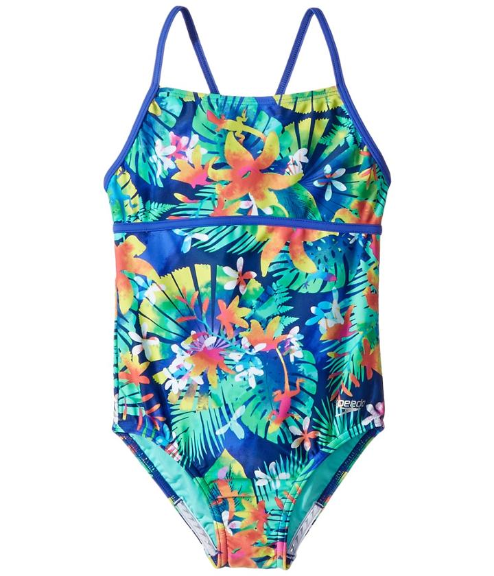 Speedo Kids - Hidden Tropical Strappy One-piece