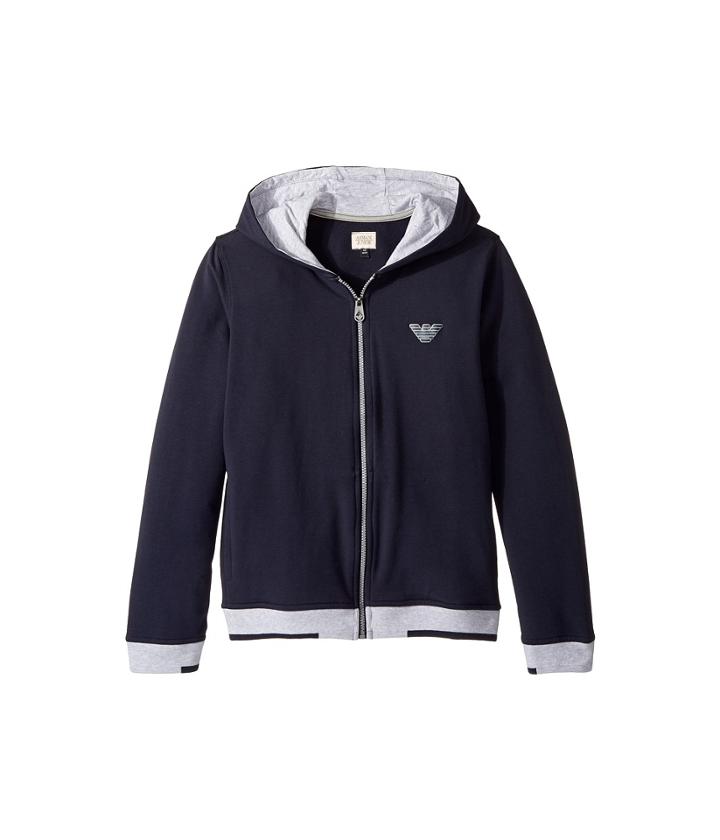 Armani Junior - Logo Zip Hoodie
