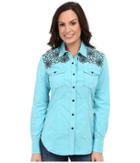 Rock And Roll Cowgirl - Long Sleeve Snap B4s7314