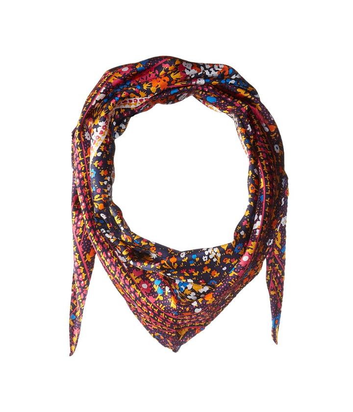 Echo Design - Ditzy Patchwork Silk Diamond Scarf