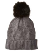 Polo Ralph Lauren - Exploded Rope Cable Cuff Hat W/ Pom