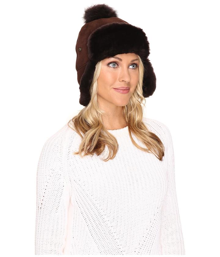 Ugg - Sheepskin Pom Hat