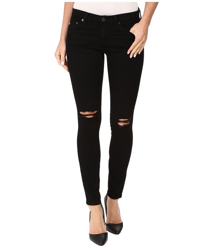 Ag Adriano Goldschmied - Leggings Ankle In 1 Year Black Pond