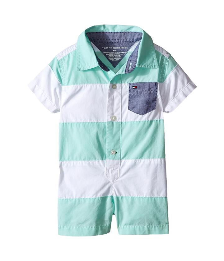 Tommy Hilfiger Kids - Pieced Poplin Shortall