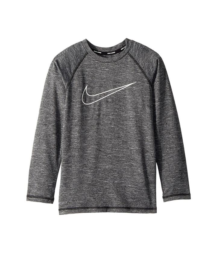Nike Kids - Heather Swoosh Long Sleeve Hydroguard