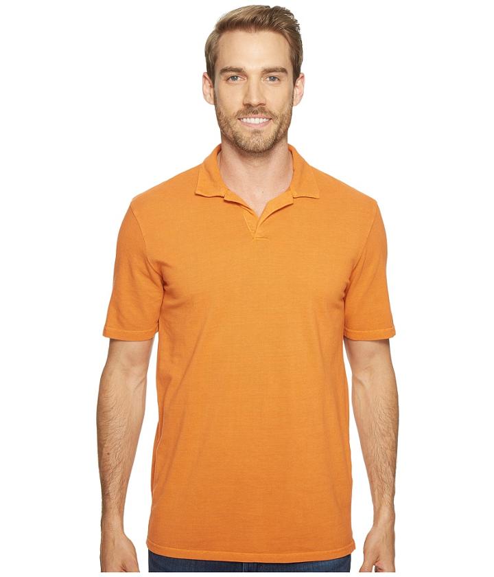 Mod-o-doc - Pescadero Short Sleeve Johnny Collar Polo