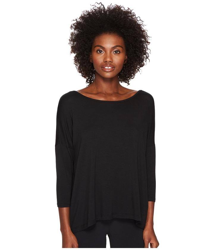 Kate Spade New York X Beyond Yoga - Split Keyhole 3/4 Sleeve Pullover
