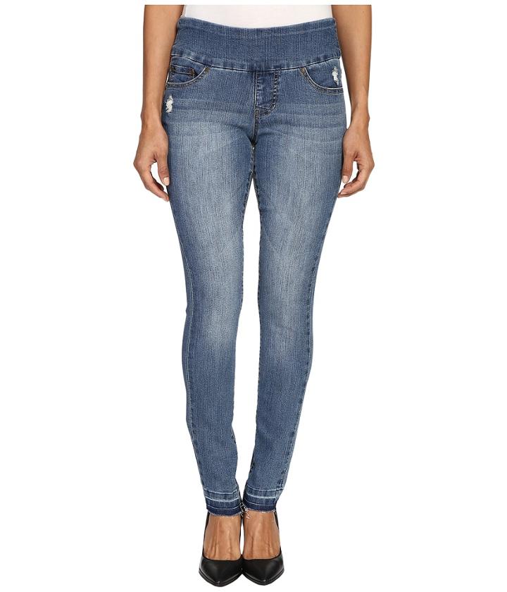 Jag Jeans Petite - Petite Nora Pull-on Skinny In Comfort Denim In Weathered Blue