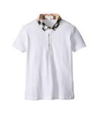 Burberry Kids - William Check Collared Short Sleeve Shirt