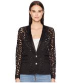 The Kooples - Lace And Satin Jacket