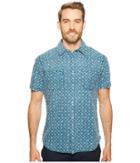 Agave Denim - Bougainvillea Vine Short Sleeve Button Up
