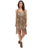 Roper - 0223 Leopard Print Chiffon Dress