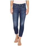 7 For All Mankind - Kimmie Crop With Shadow Hem In Castle Rhodes
