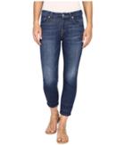 7 For All Mankind - Kimmie Crop With Shadow Hem In Castle Rhodes