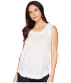 Kenneth Cole New York - Frayed Hem Tank Top